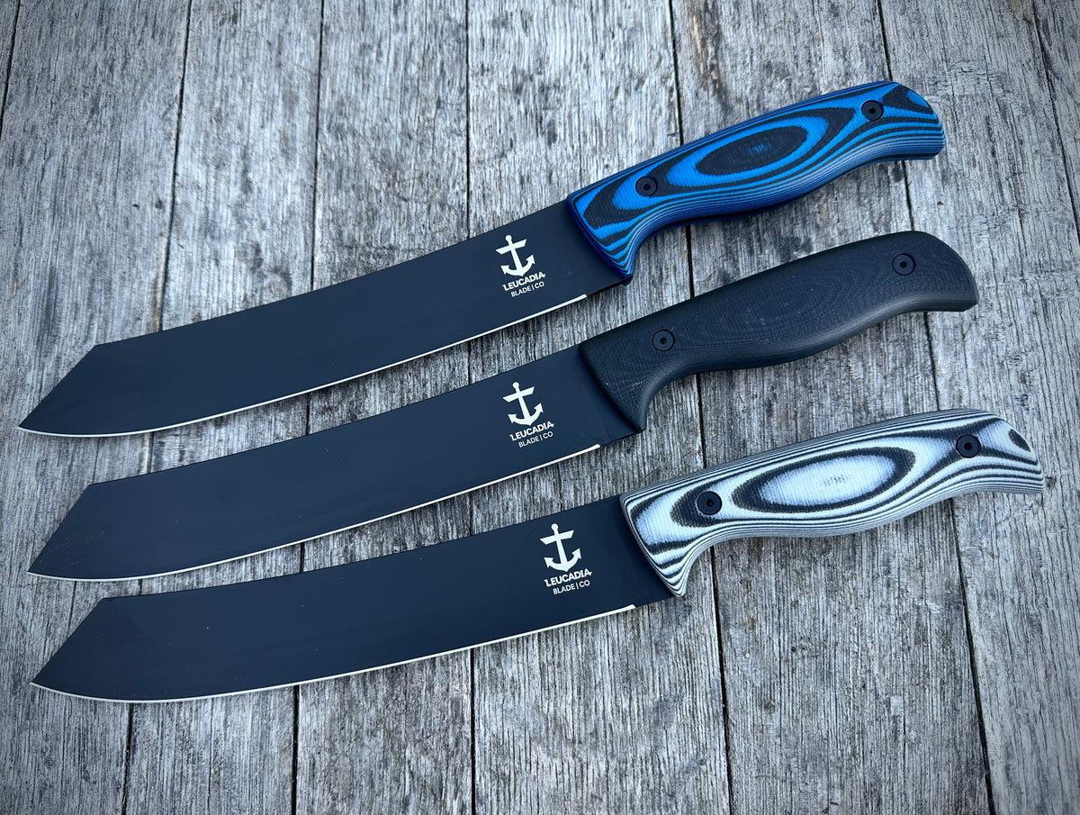 The Marlin BBQ knife by Leucadia Blade Co