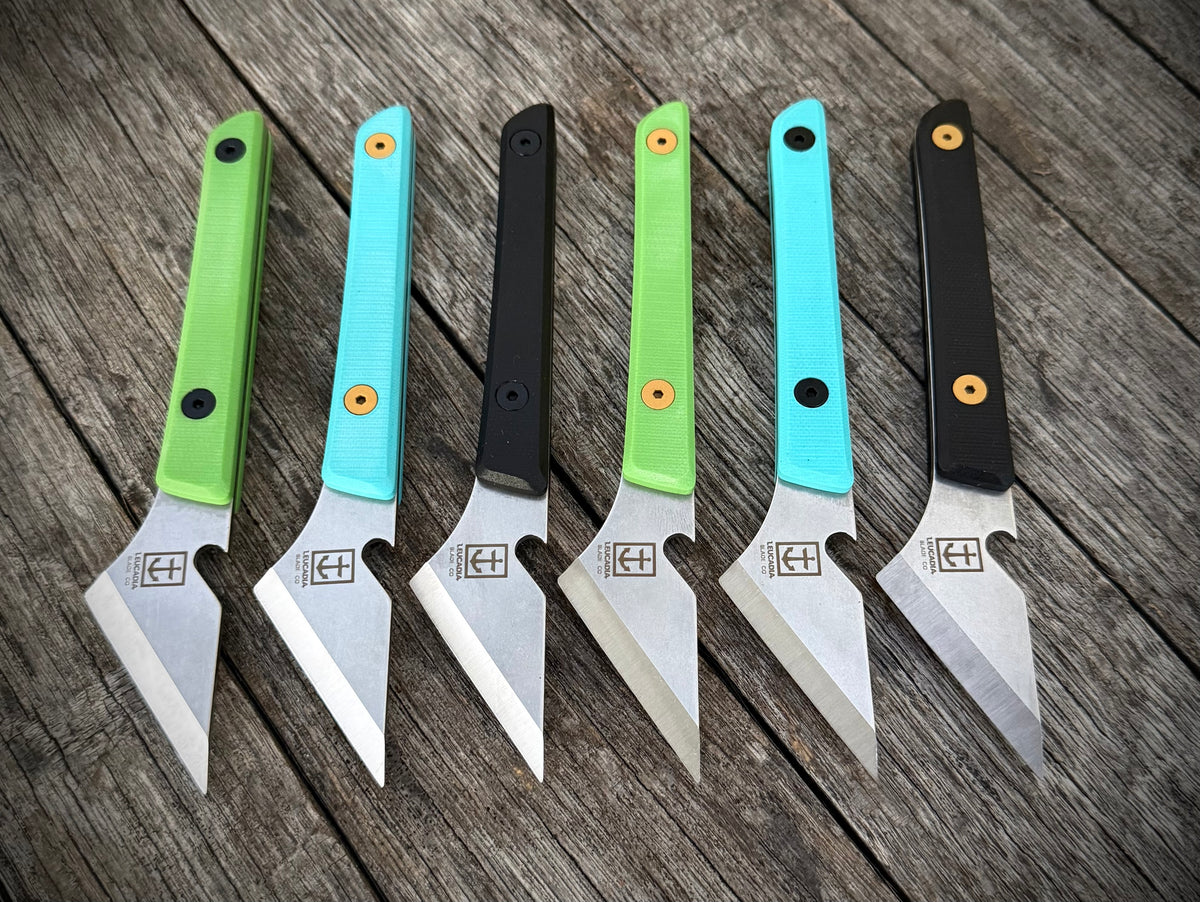The Beeradashi bottle opener knife by Leucadia Blade Co
